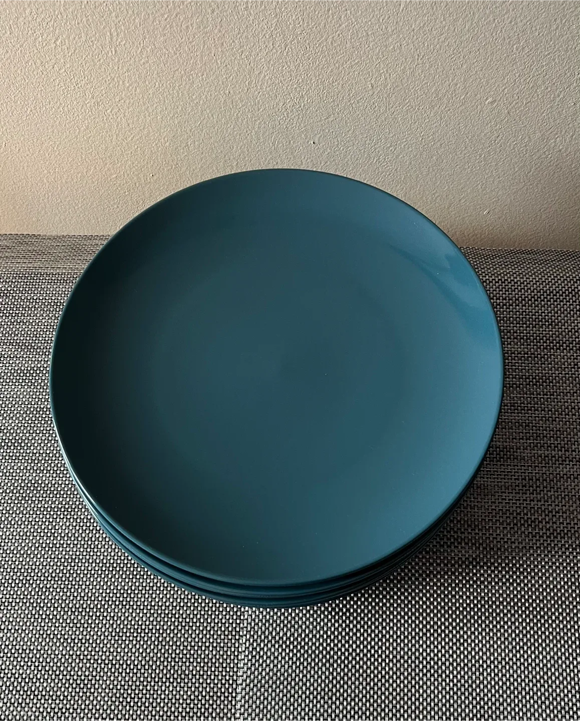 Set of 7 IKEA Fargrik 10.5” Stoneware Plates-Discontinued Style image indicator(6)