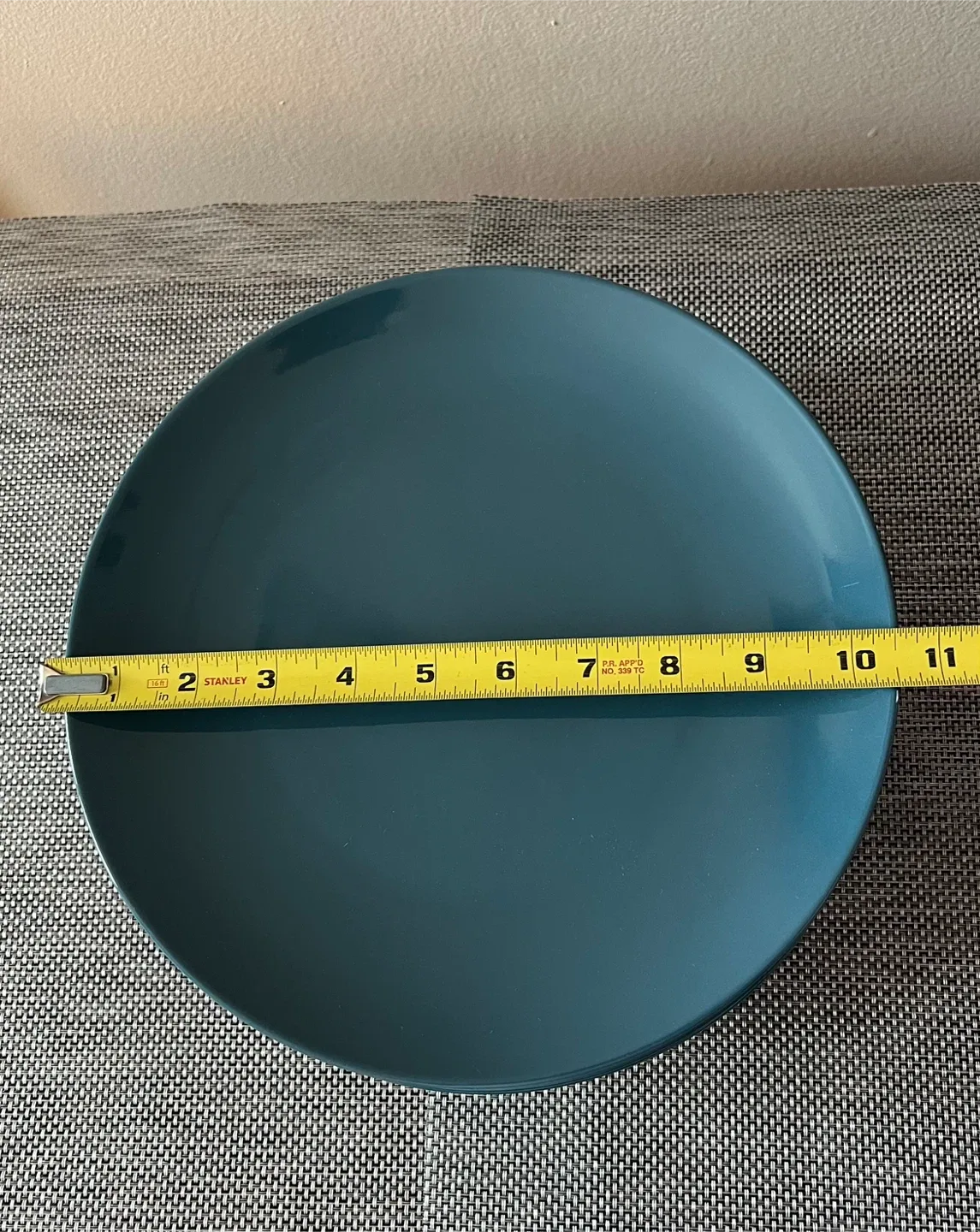 Set of 7 IKEA Fargrik 10.5” Stoneware Plates-Discontinued Style image indicator(7)