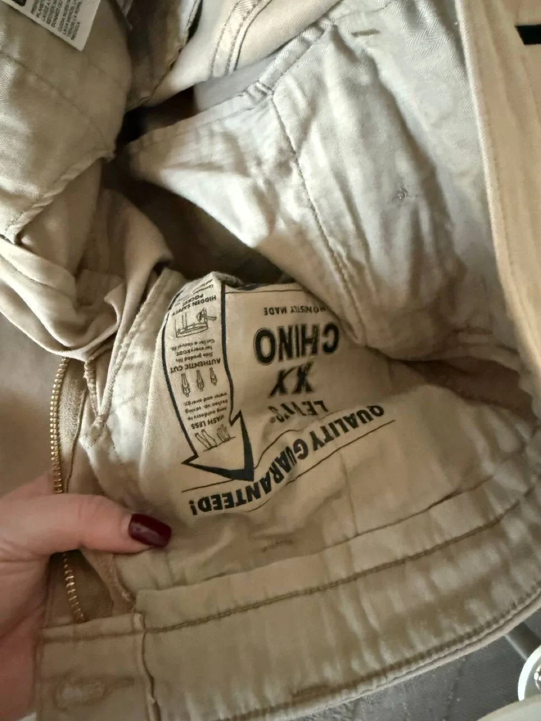 Levi’s XX CHINO AUTHENTIC STRAIGHT FIT MEN'S PANTS W31 L34 image indicator(6)