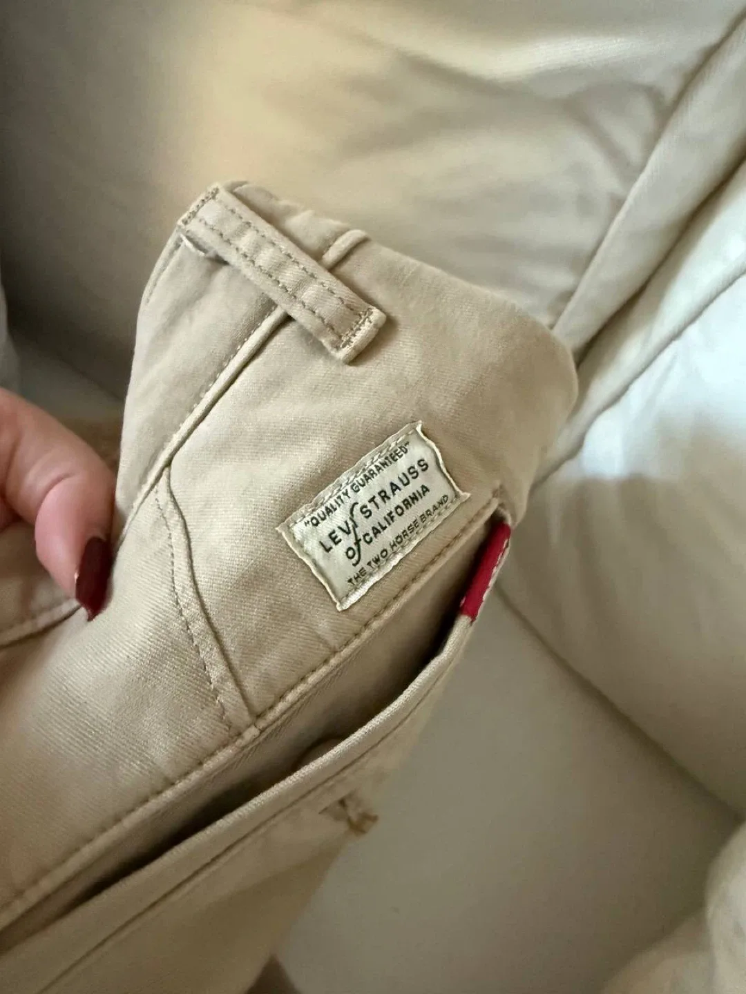 Levi’s XX CHINO AUTHENTIC STRAIGHT FIT MEN'S PANTS W31 L34 image indicator(9)