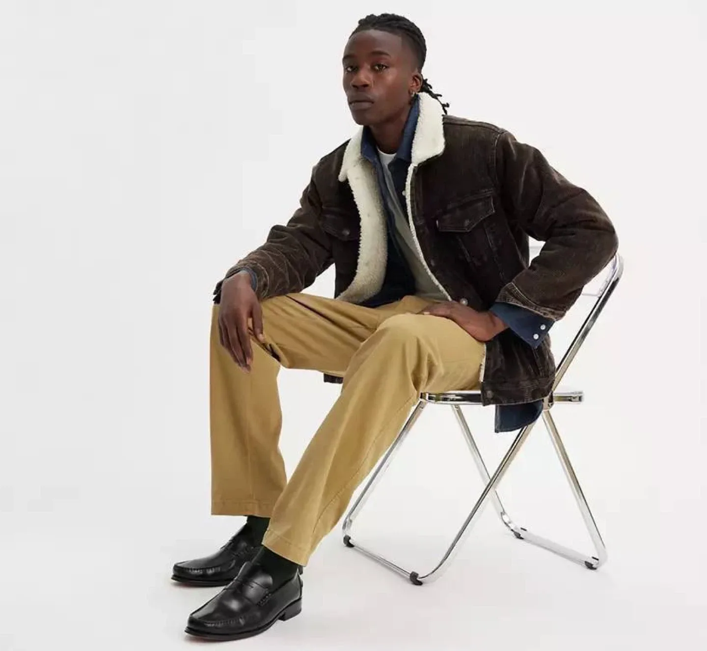 Levi’s XX CHINO AUTHENTIC STRAIGHT FIT MEN'S PANTS W31 L34 image indicator(10)