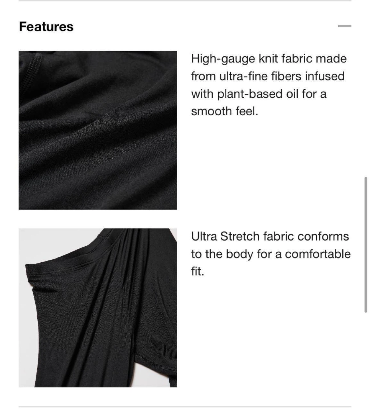 Uniqlo Heattech Ultra Warm Leggings - Black (Large) - photo 2