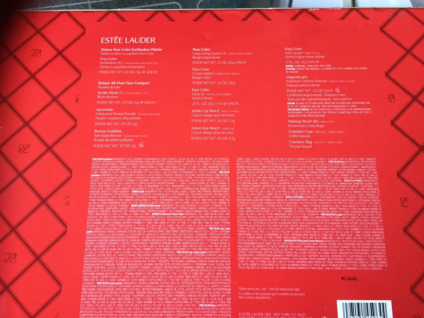 Estee Lauder Makeup Set with Case image indicator(6)