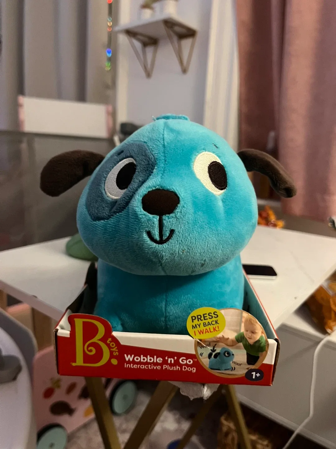 BRAND NEW Wobble 'n' Go Interactive Plush Dog image indicator(2)