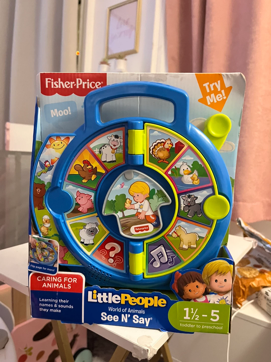 Fisher Price Little People World of Animals See 'n Say - photo 2