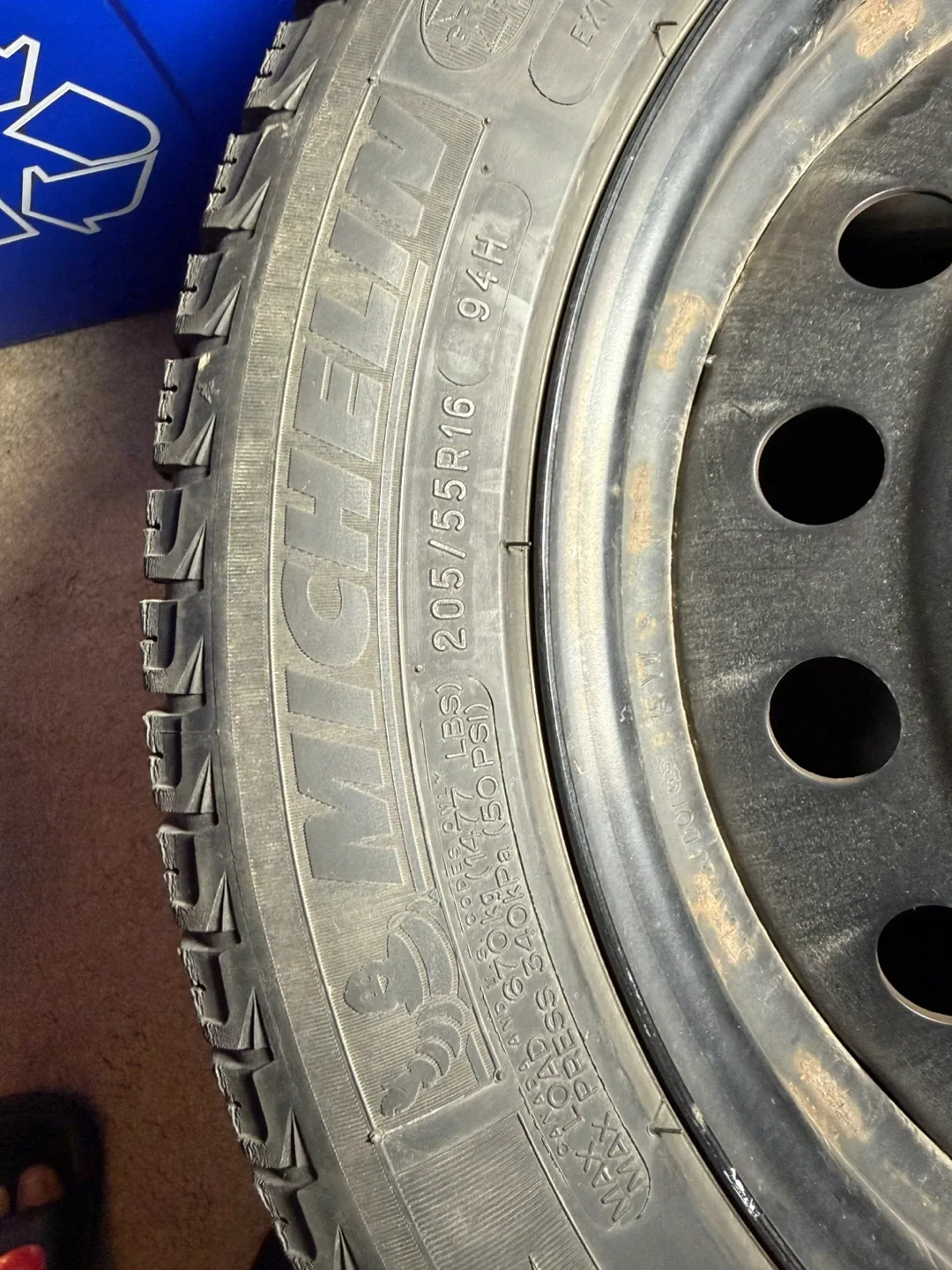 Toyota Corolla Winter Tires w Steel Rims