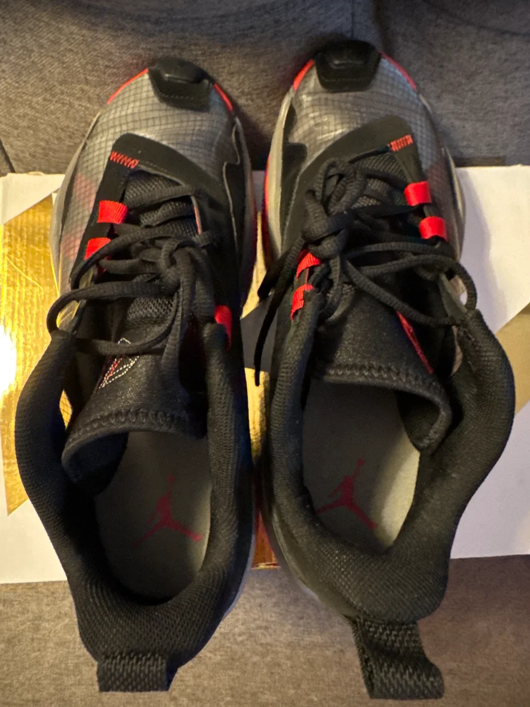 Jordan One Take 4 Black/Red, Size 10 US
