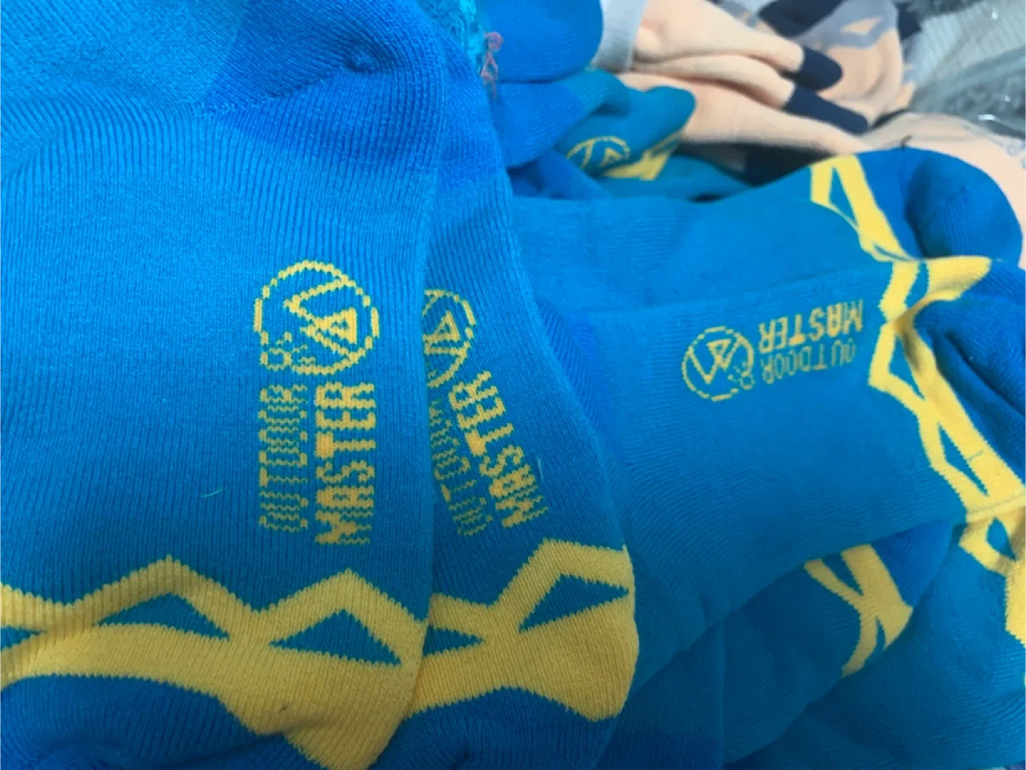 Outdoor Master Socks - Blue, 3 for $10 image indicator(2)