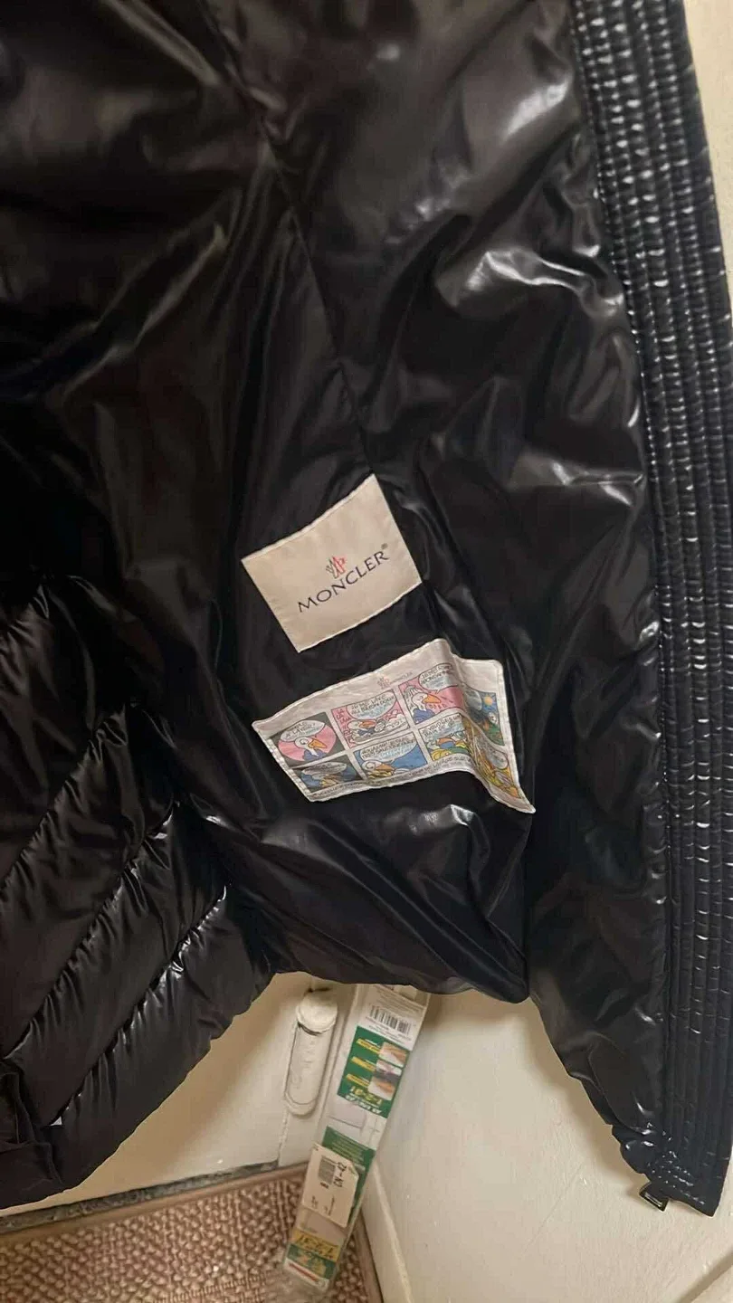 Moncler Black Down Puffer Jacket image indicator(10)