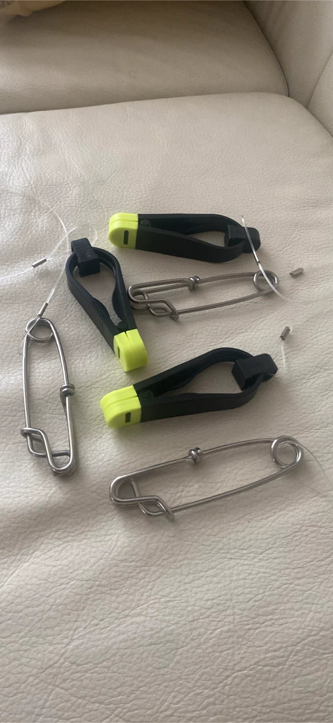 Downrigger release clips 3-$25