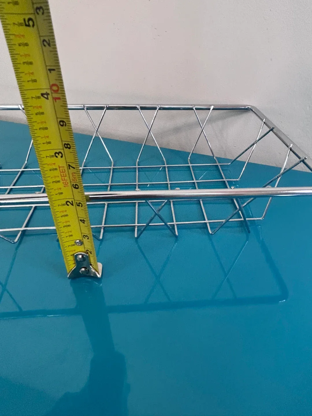 NEW Chrome Wire Storage Basket image indicator(5)