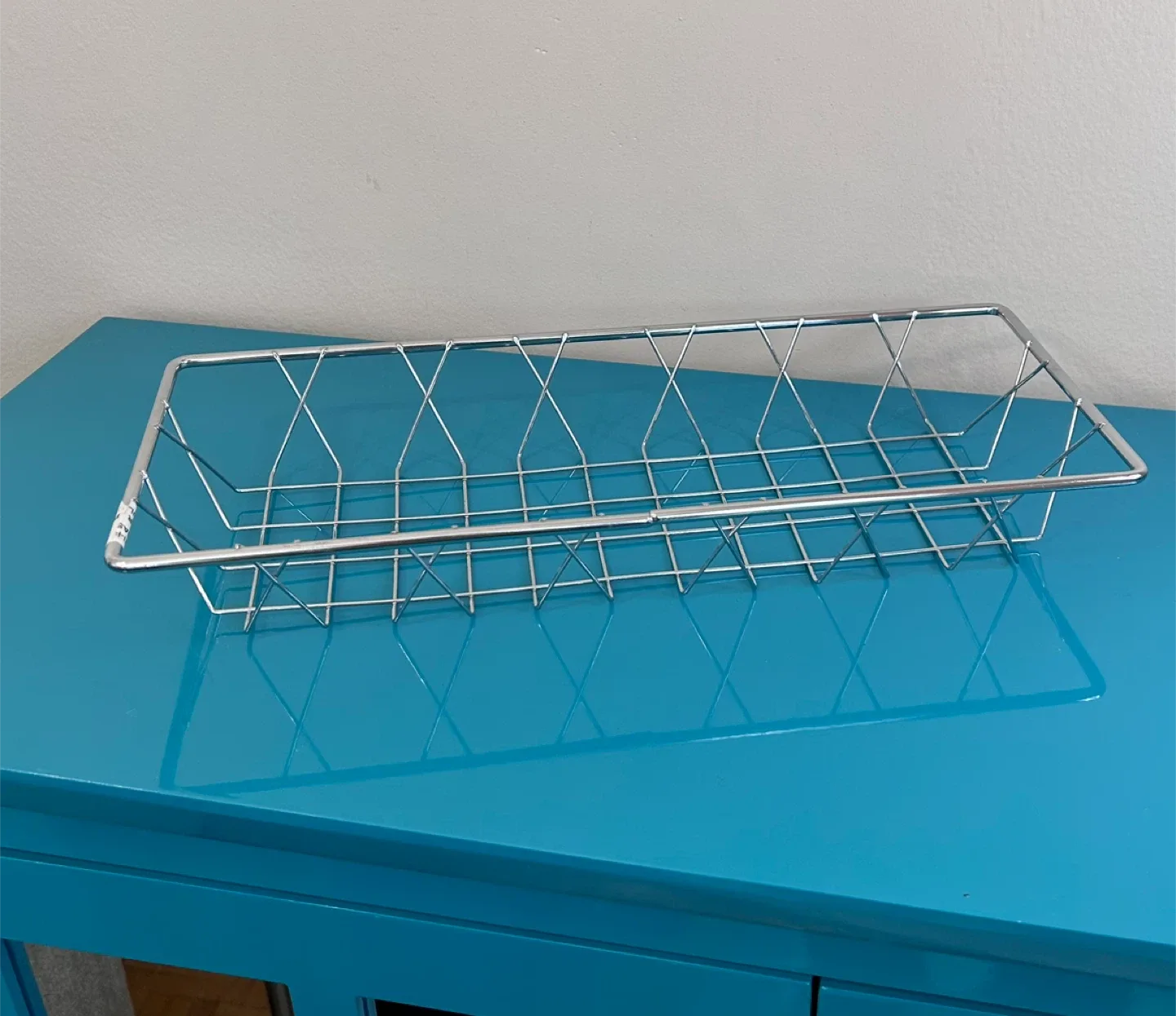 NEW Chrome Wire Storage Basket