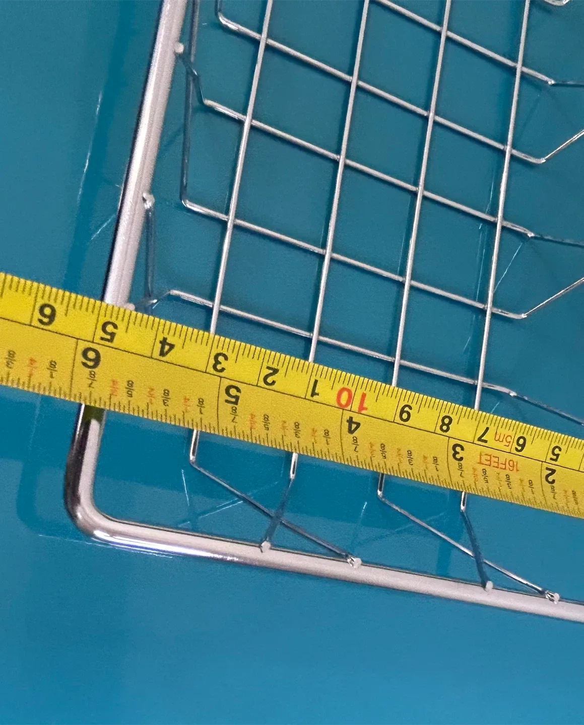 NEW Chrome Wire Storage Basket image indicator(4)