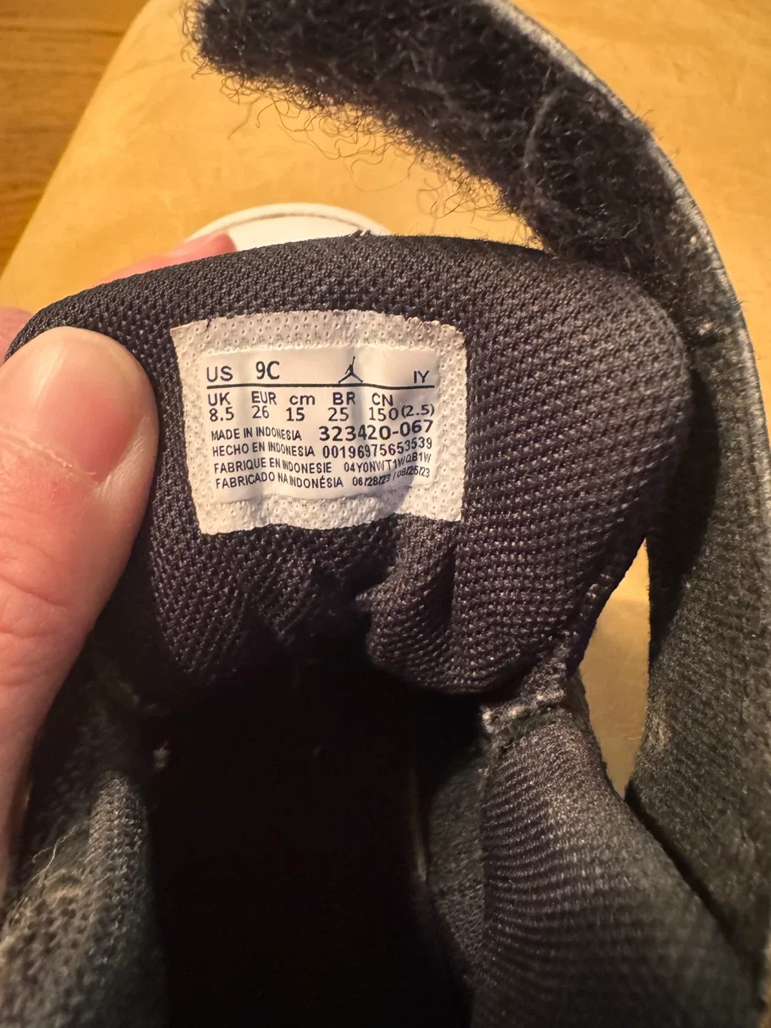 Jordan 6 Rings Toddler Shoes - Size 9C image indicator(4)