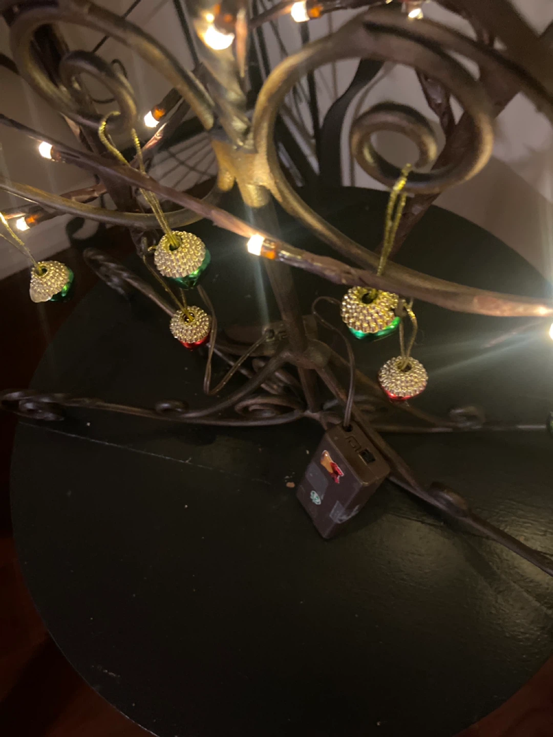 Decorative iron  Christmas Tree with Ornaments - photo 3