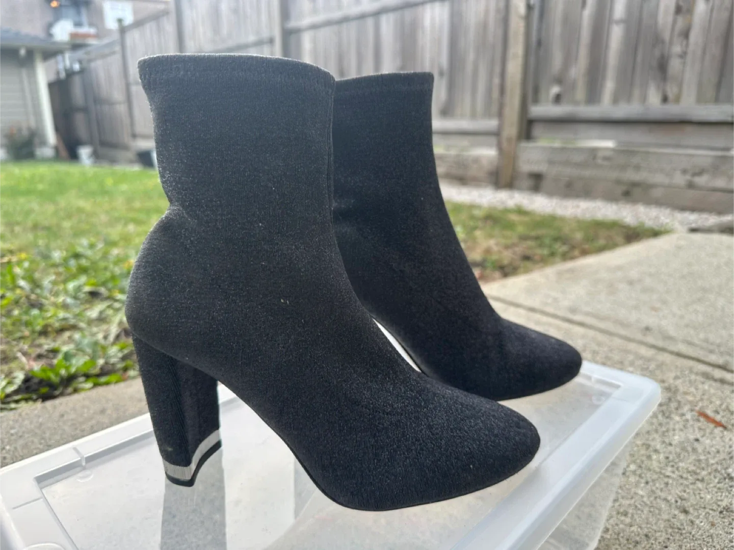 Michael Kors Black Sock Boots