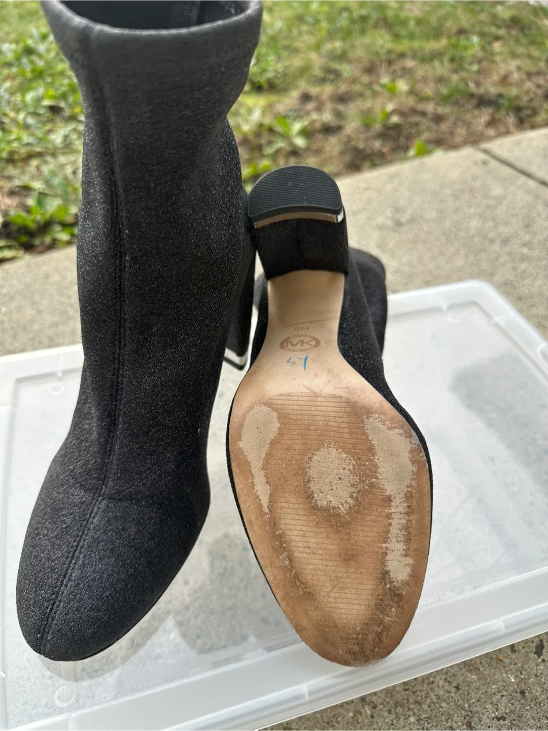 Michael Kors Black Sock Boots image indicator(3)