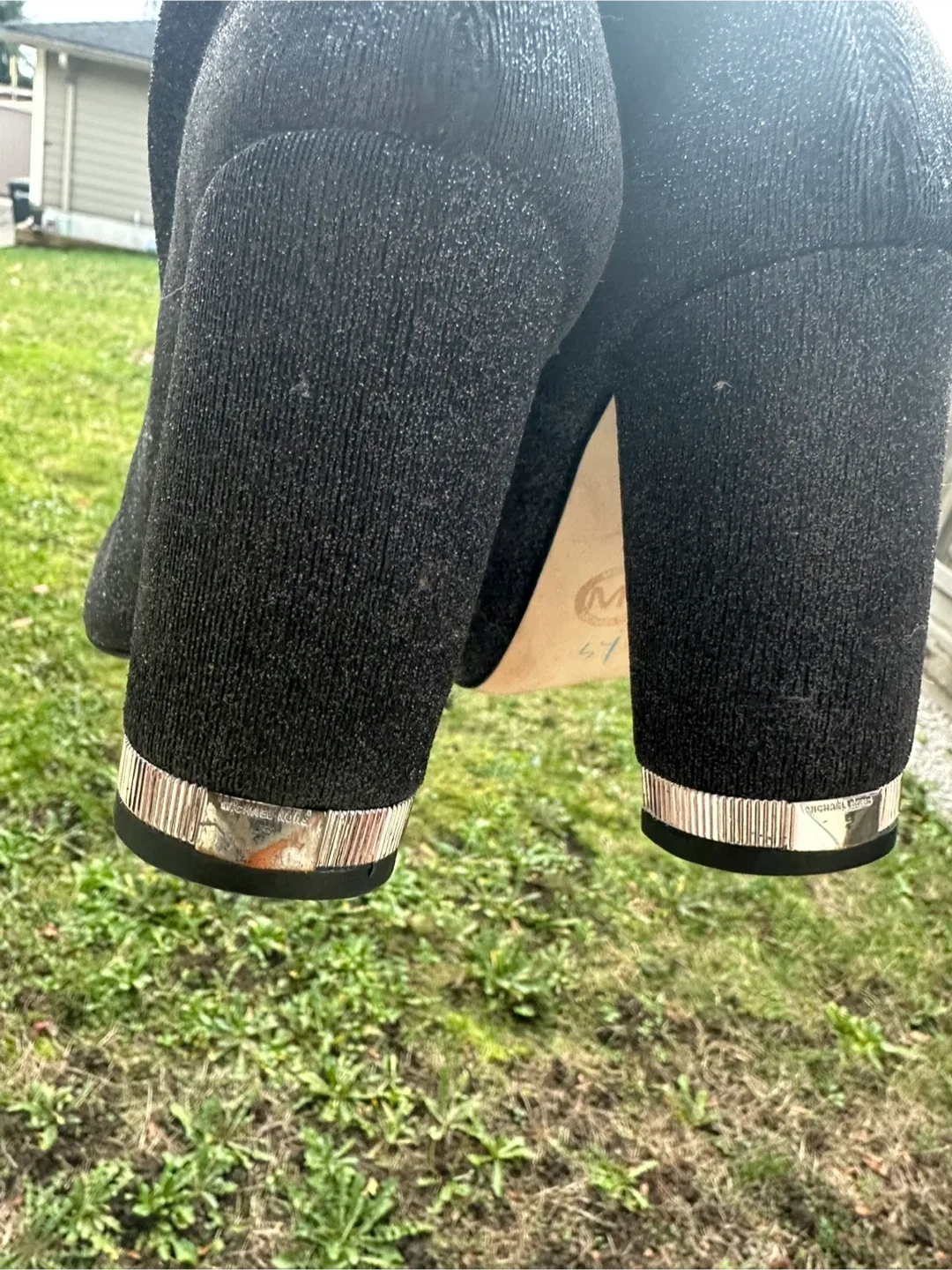 Michael Kors Black Sock Boots image indicator(4)