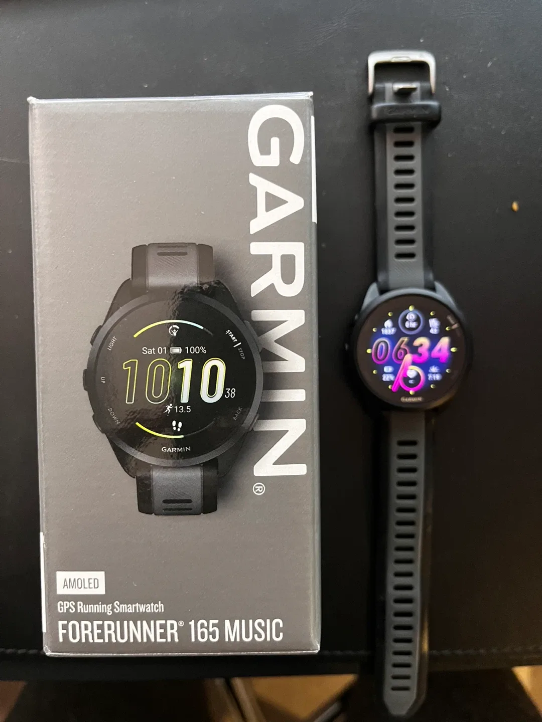 Garmin Forerunner 165 Music GPS Running Smartwatch