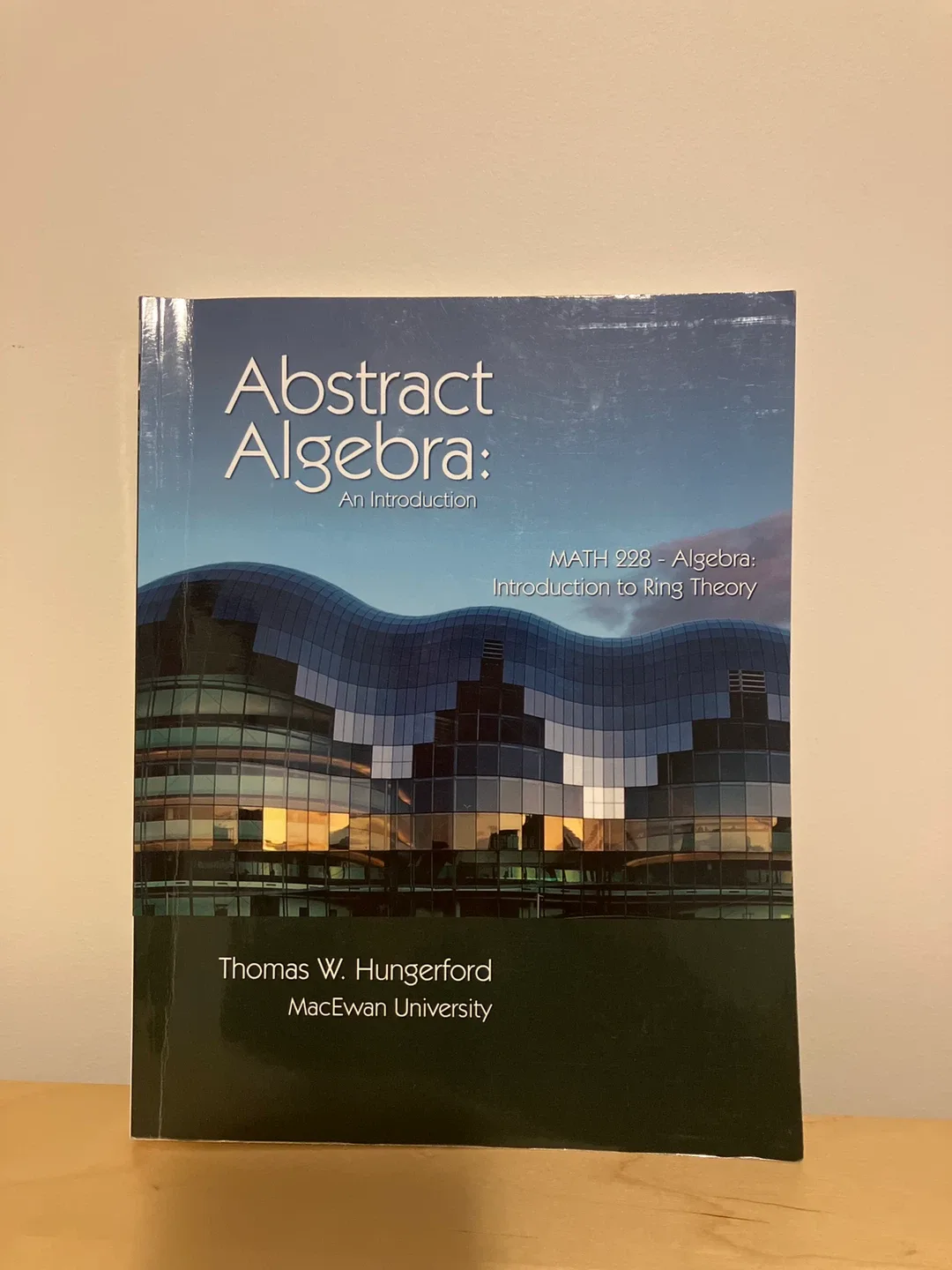 Abstract Algebra: An Introduction by Hungerford