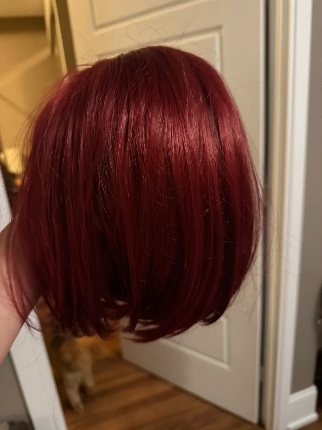 Super cute auburn wig image indicator(3)