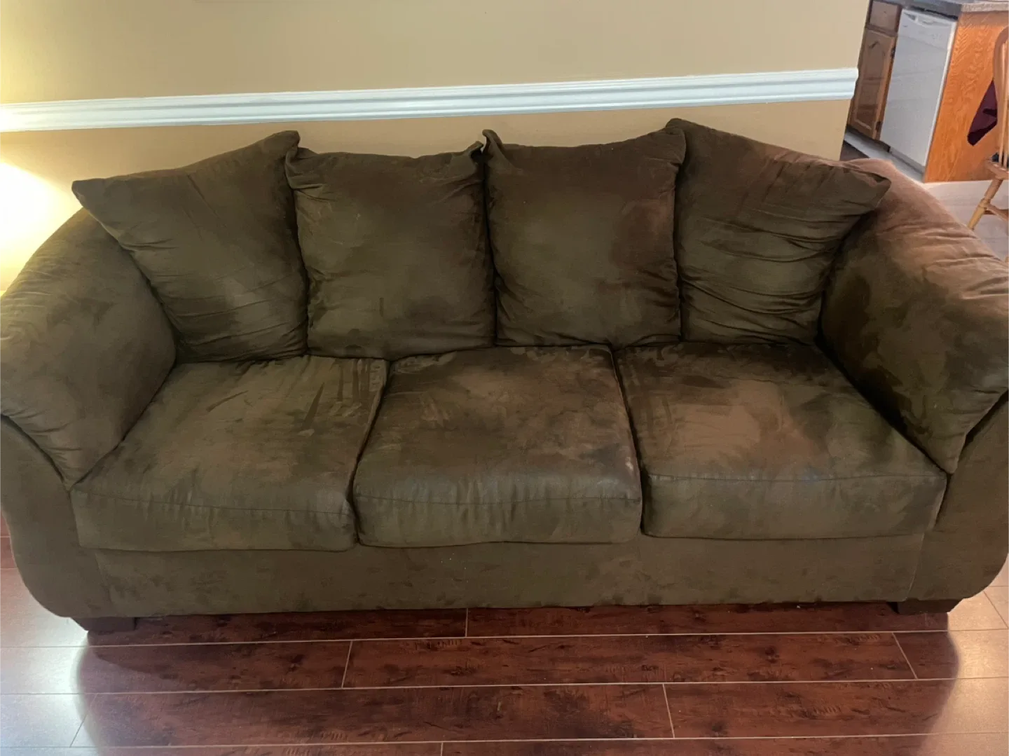 Brown Sofa & Loveseat Set