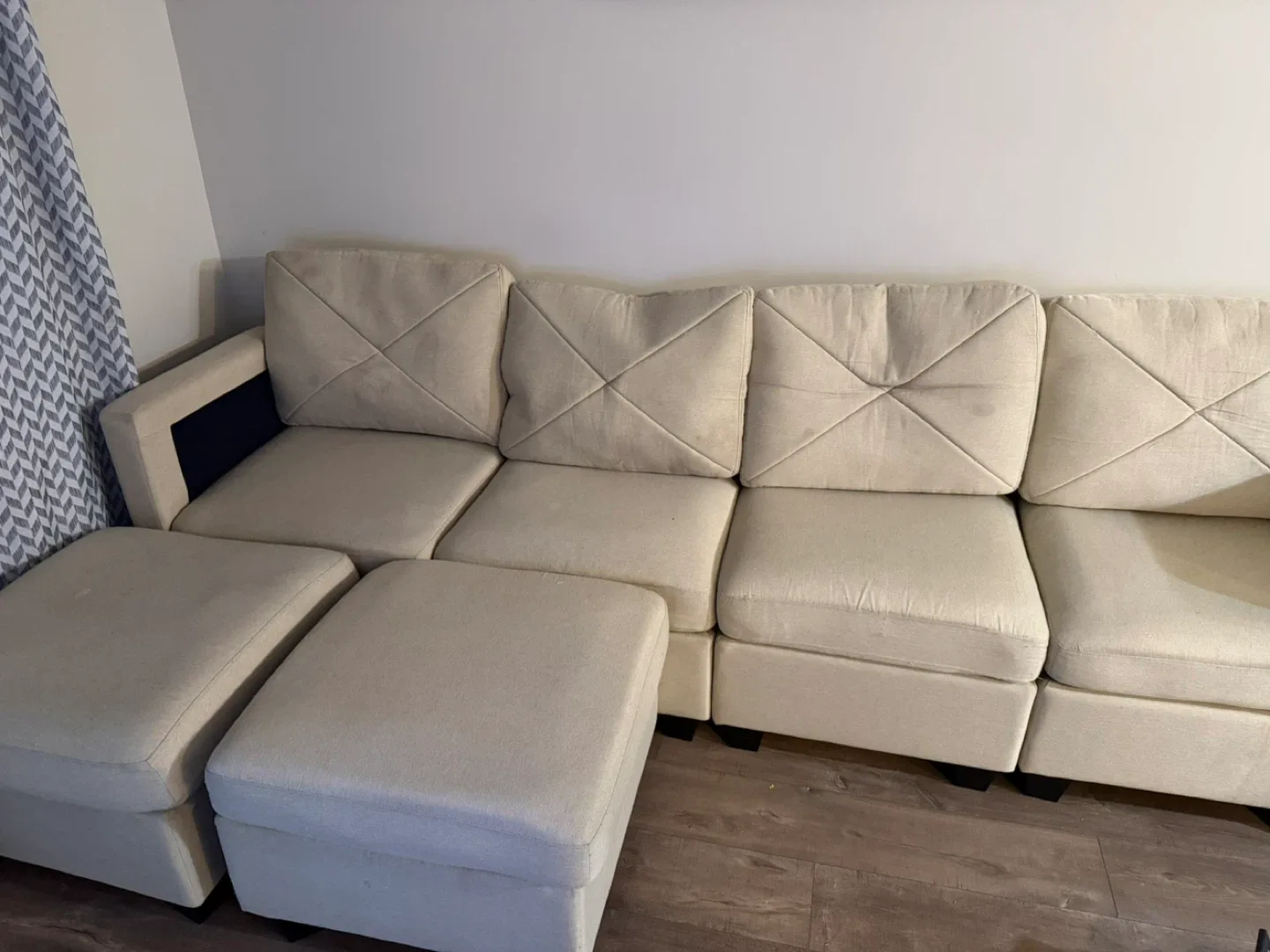 Modular Sectional Sofa - Cream Colour image indicator(4)
