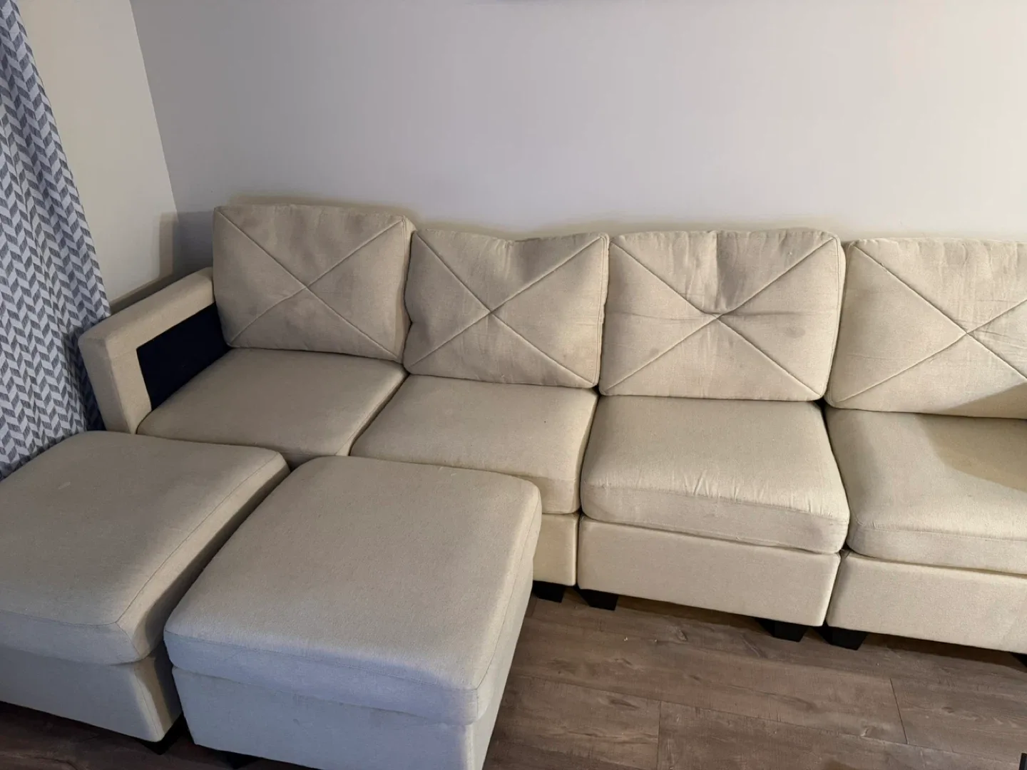 Modular Sectional Sofa - Cream Colour image indicator(3)