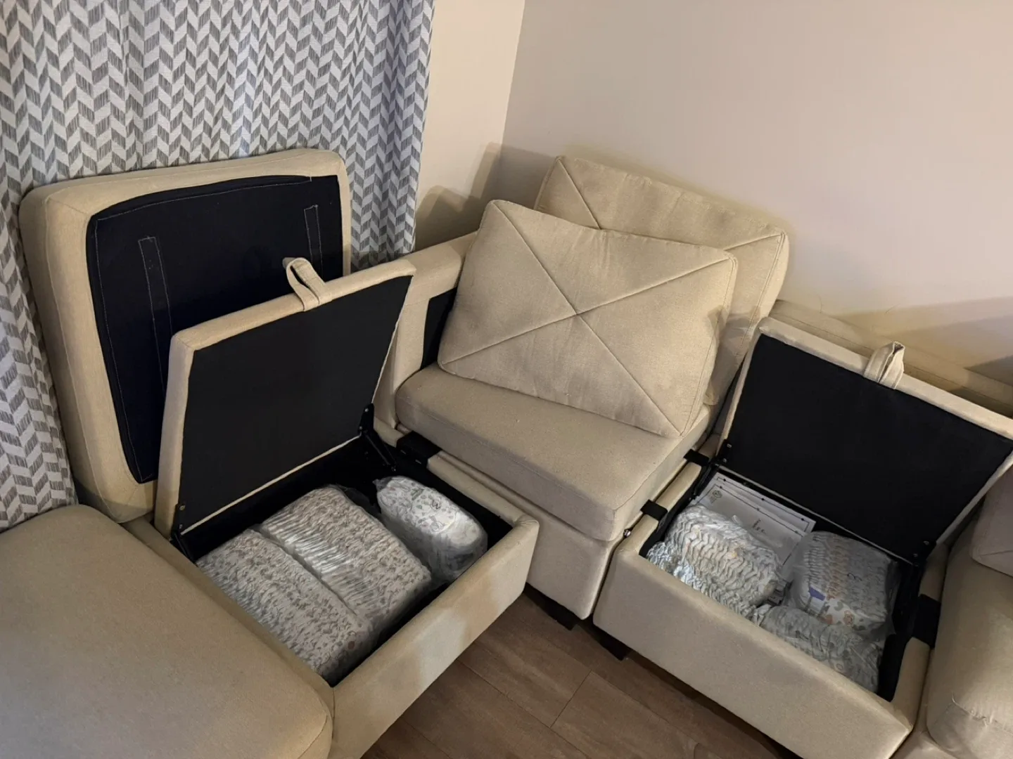 Modular Sectional Sofa - Cream Colour image indicator(8)