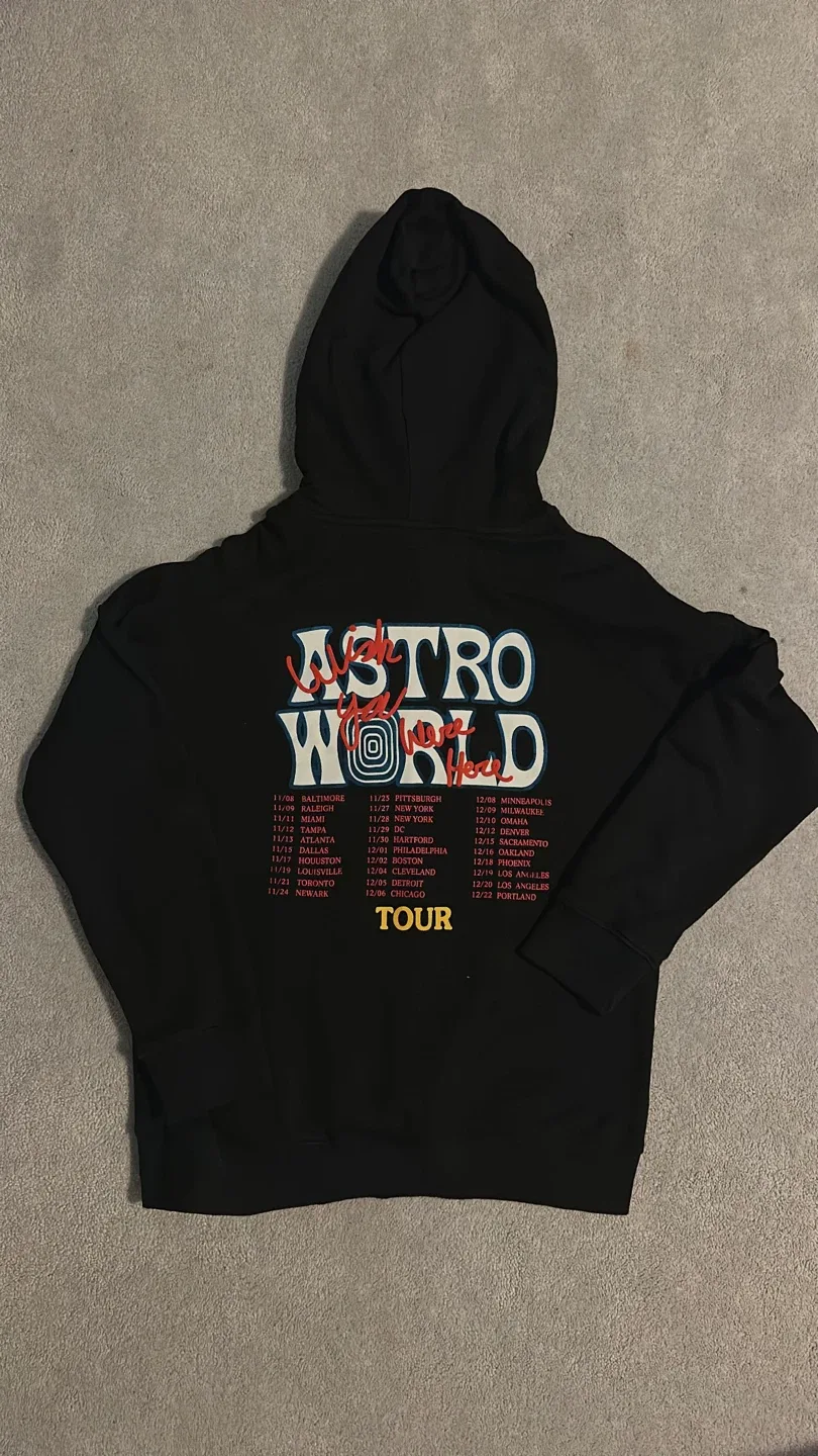 Travis Scott Astroworld Tour Hoodie “Sicko Mode” - Size L image indicator(2)