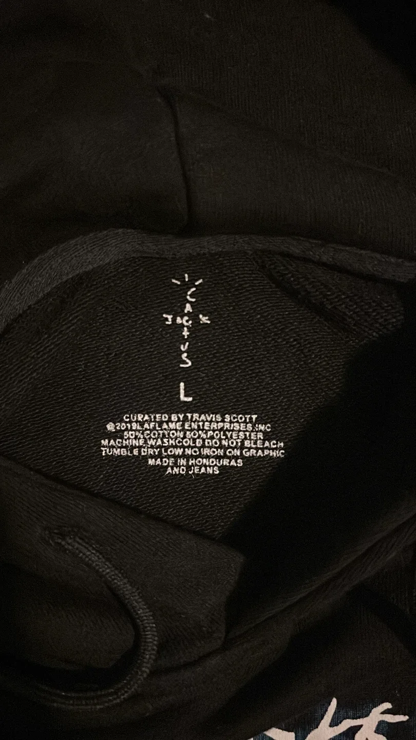 Travis Scott Astroworld Tour Hoodie “Sicko Mode” - Size L image indicator(3)