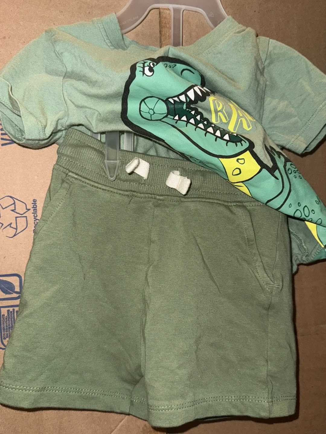 Dinosaur T-Shirt & Shorts Set