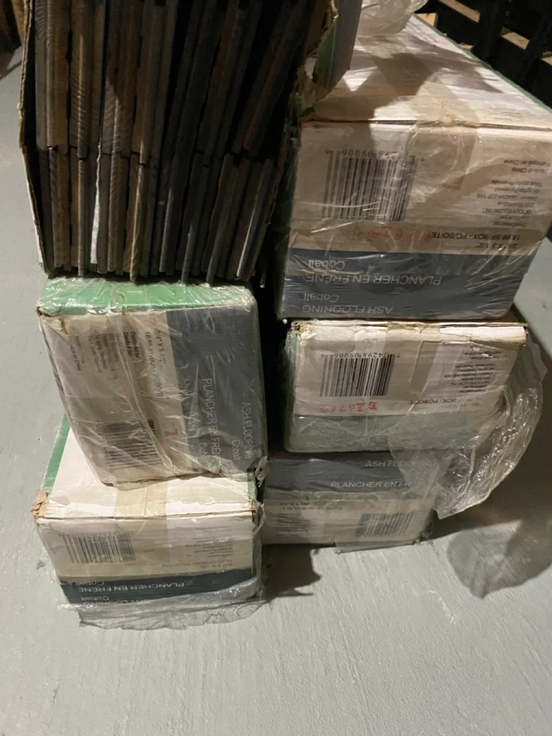 Cobalt Ash Flooring - 3/4" x 3 1/2" image indicator(3)