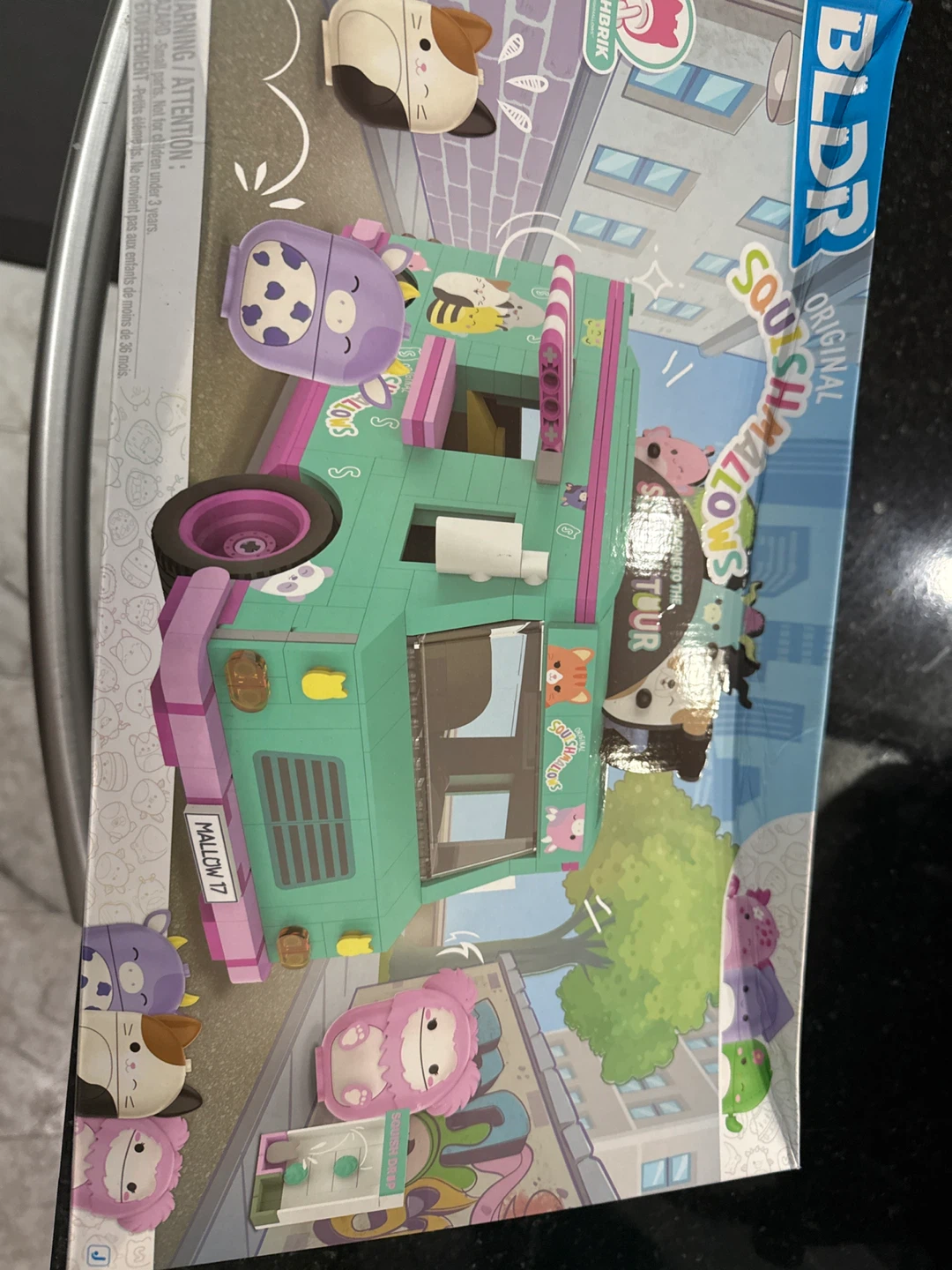 New Squishmallows Squish Tour Truck Bldr Toy - photo 2