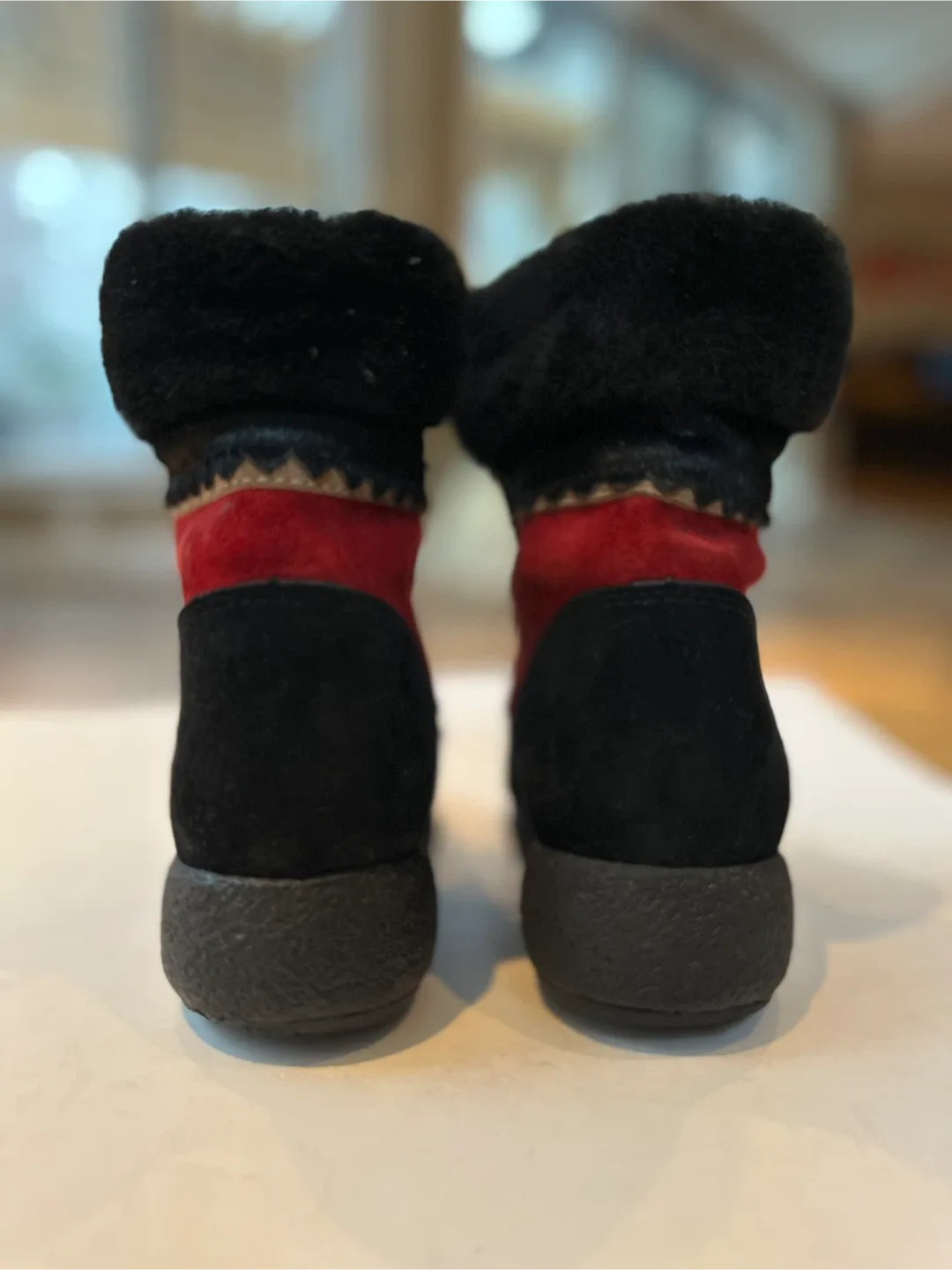 SOREL KAUFMAN  Women’s Calf Hair Fur-lined Boots Sz. 8.5 image indicator(4)