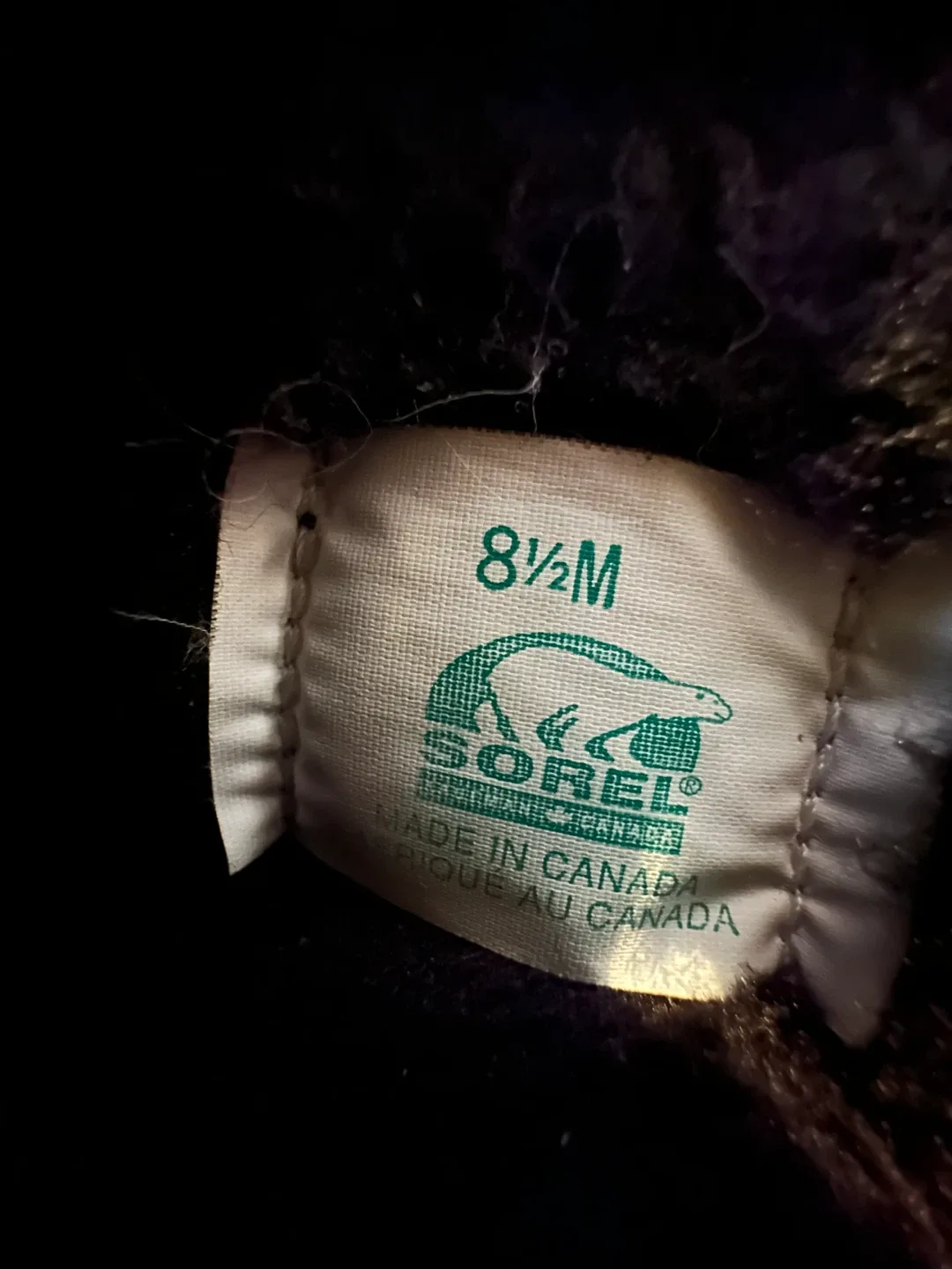 SOREL KAUFMAN  Women’s Calf Hair Fur-lined Boots Sz. 8.5 image indicator(8)