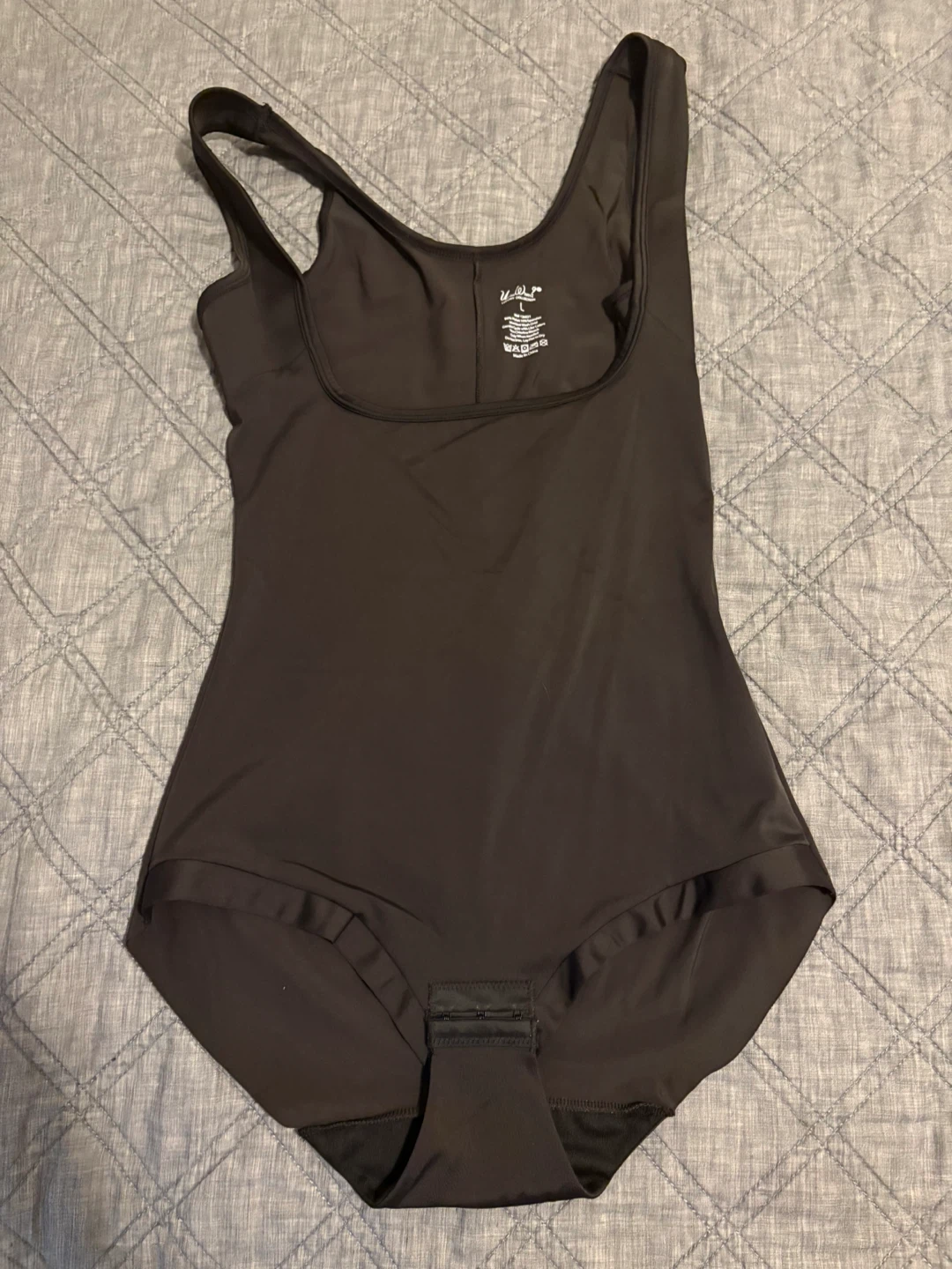 UnderWears Luxury Collection Black Bodysuit - Size L - photo 3