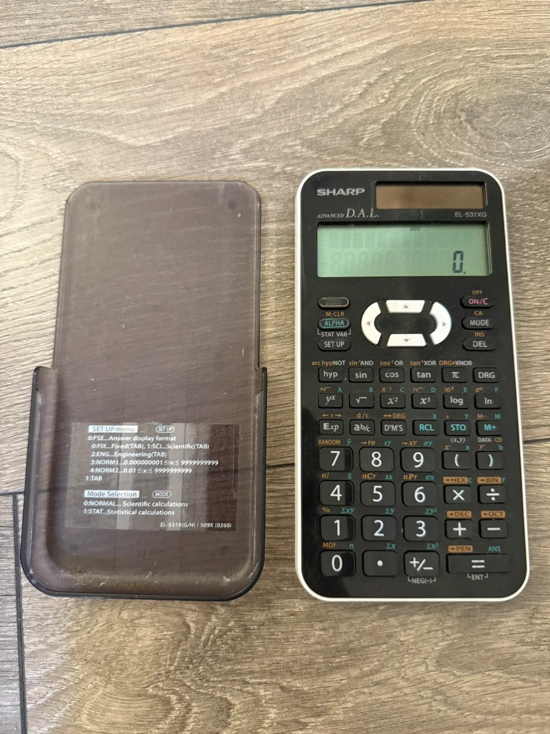 Sharp EL-531XG Advanced D.A.L. Calculator