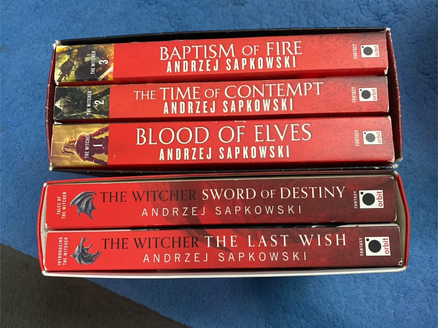 The Witcher Book Series by Andrzej Sapkowski