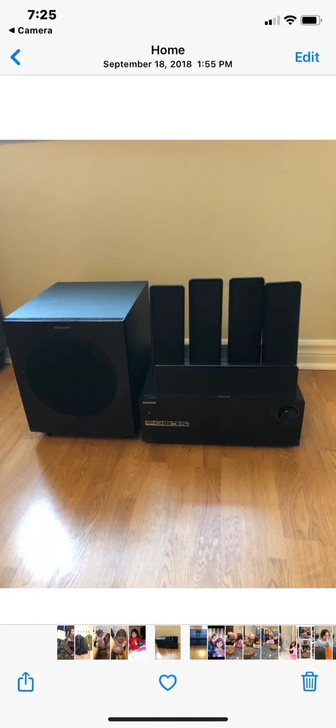Samsung Home Theatre System - Black