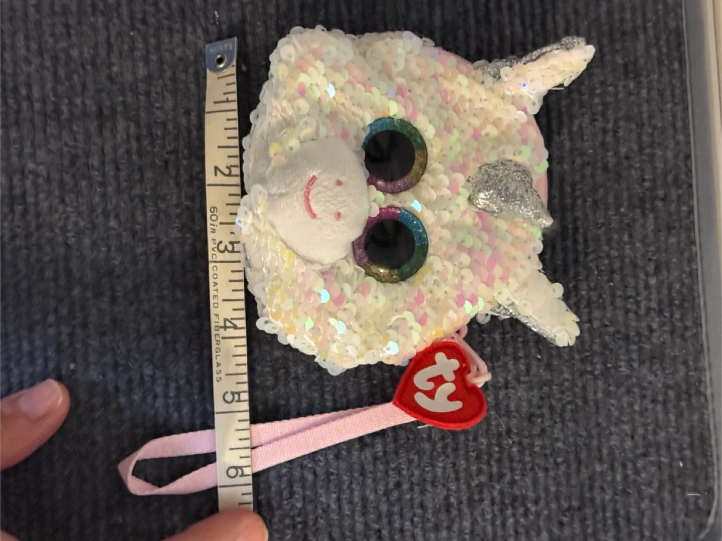 Ty Beanie Boo Unicorn Sequin Purse image indicator(5)