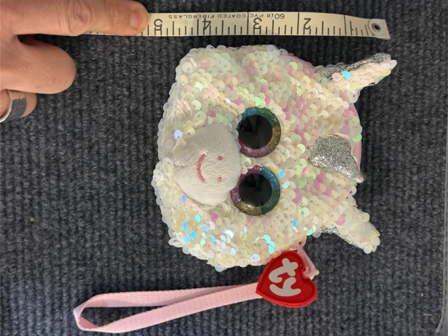 Ty Beanie Boo Unicorn Sequin Purse image indicator(4)