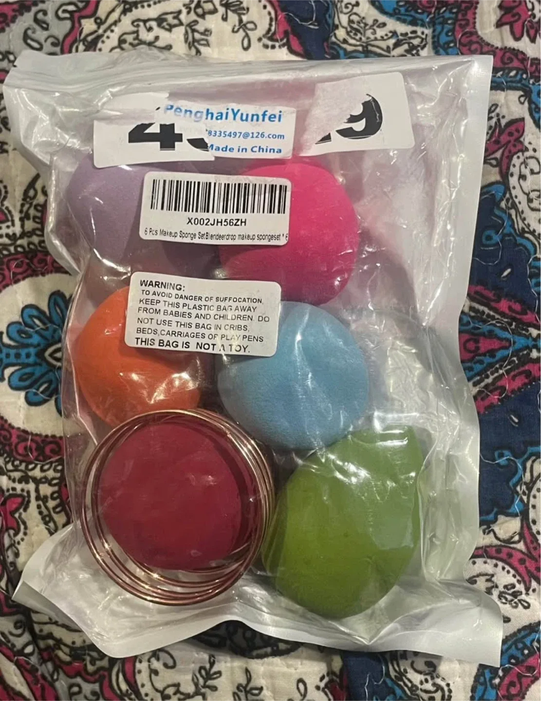 Penghai Yunfei Makeup Sponge Set (6 pcs)