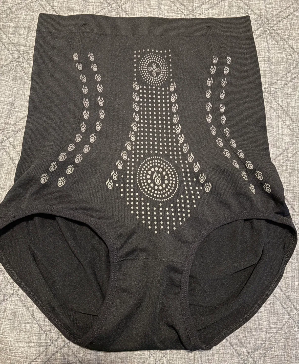 Black High Waist Underwear - Size M