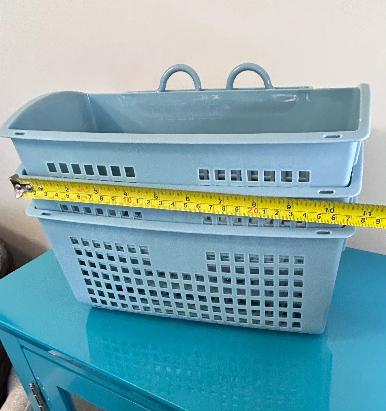 NEW Set of 3 Hanging Storage Baskets image indicator(5)