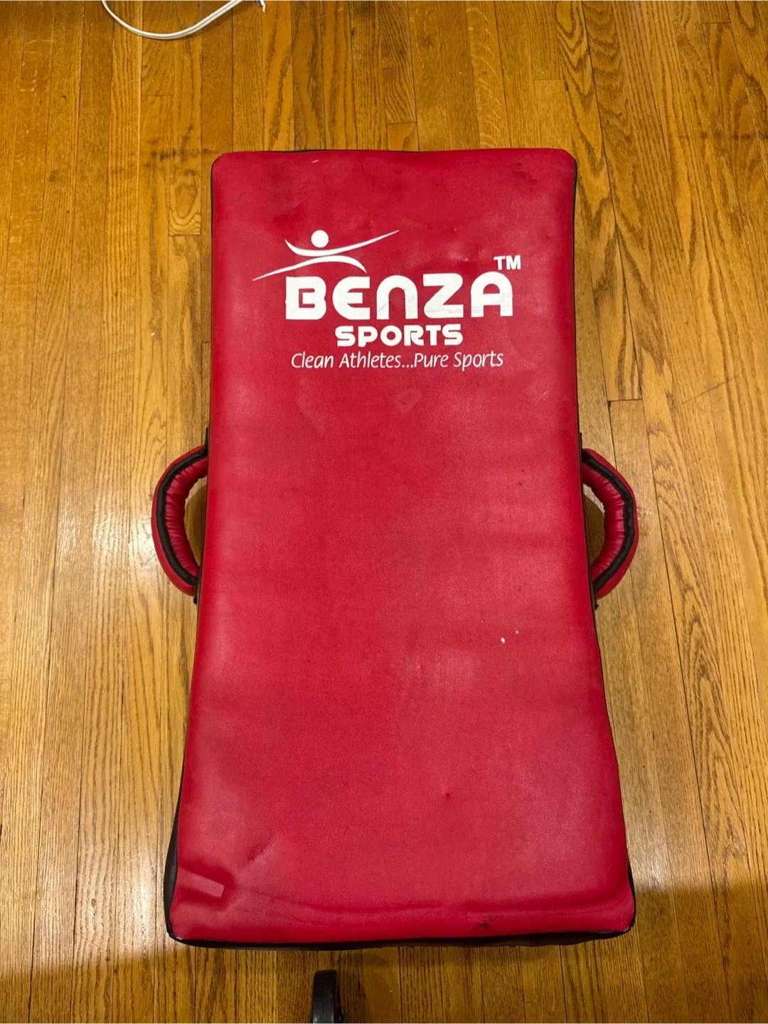 Benza Sports Kick Pad - Red and black