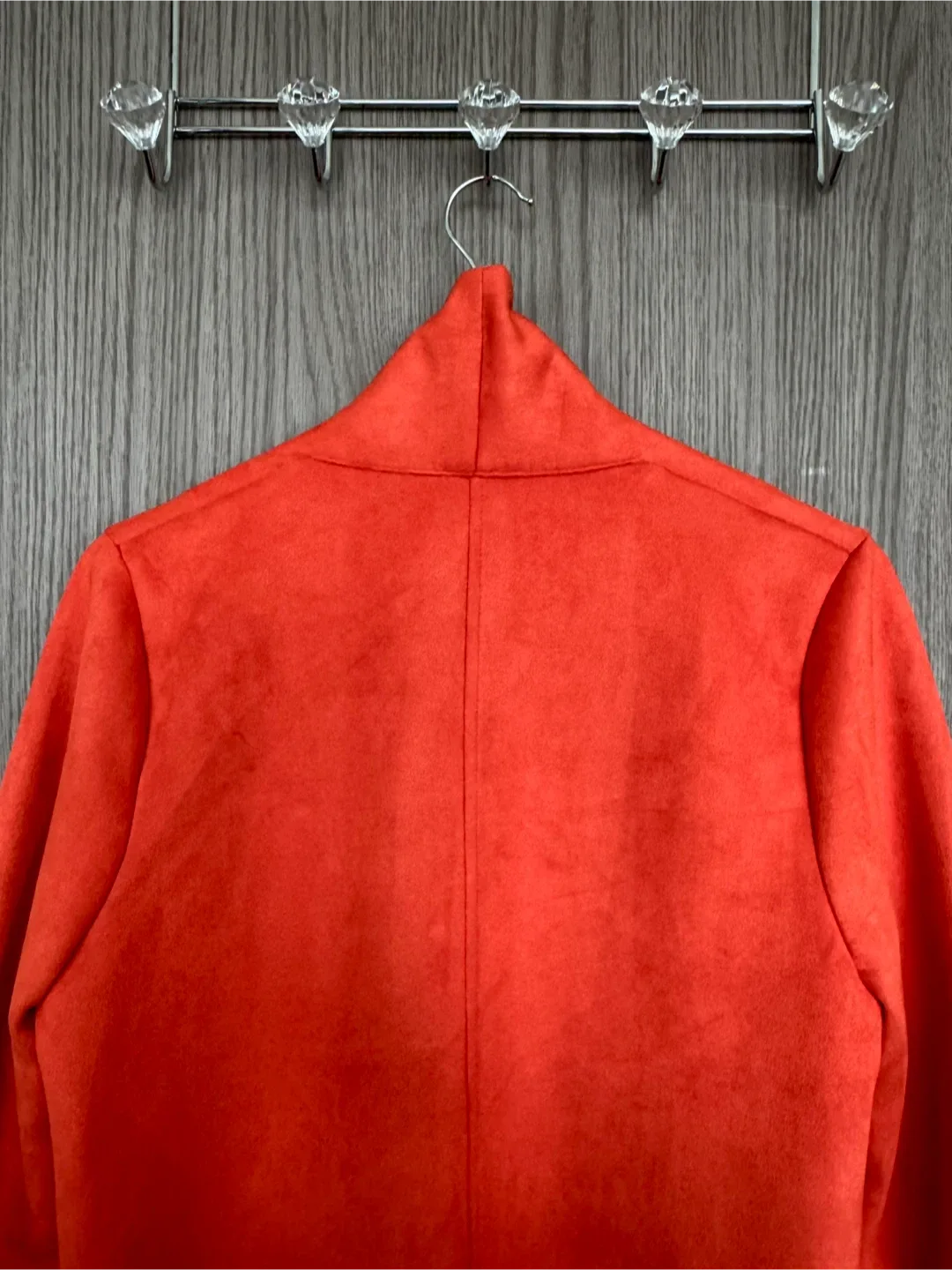 ZARA Collection Soft Suede Vibrant Red/CoralCoat image indicator(5)