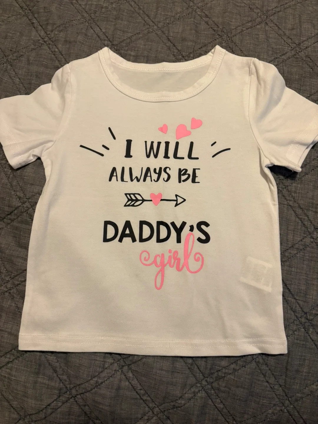 Shein White Tee - Size 4Y