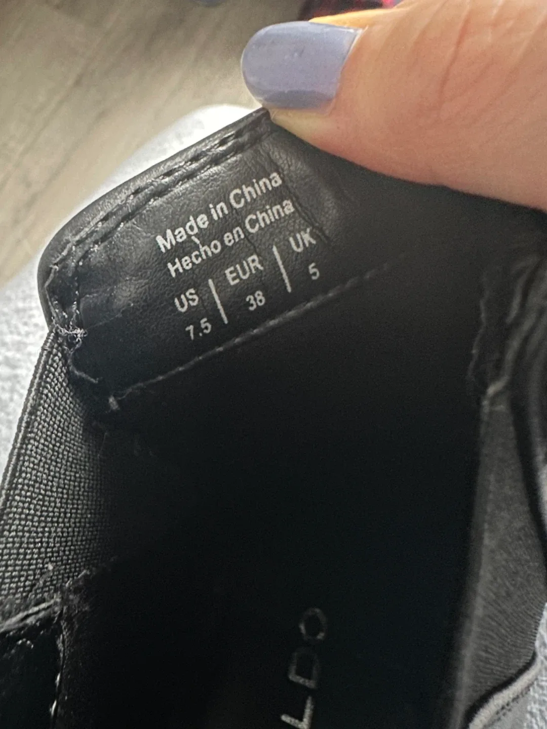 Aldo Black Heeled Booties - Size 7.5 image indicator(3)