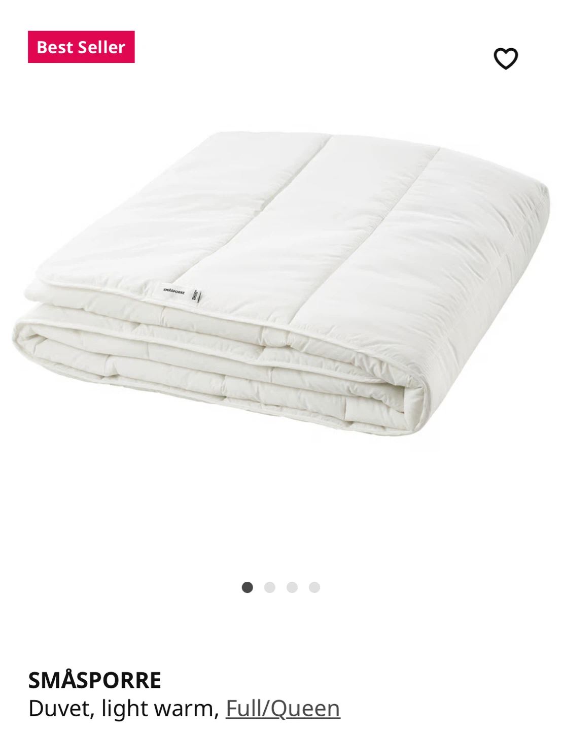 IKEA SMÅSPORRE Duvet - Full/Queen - photo 2